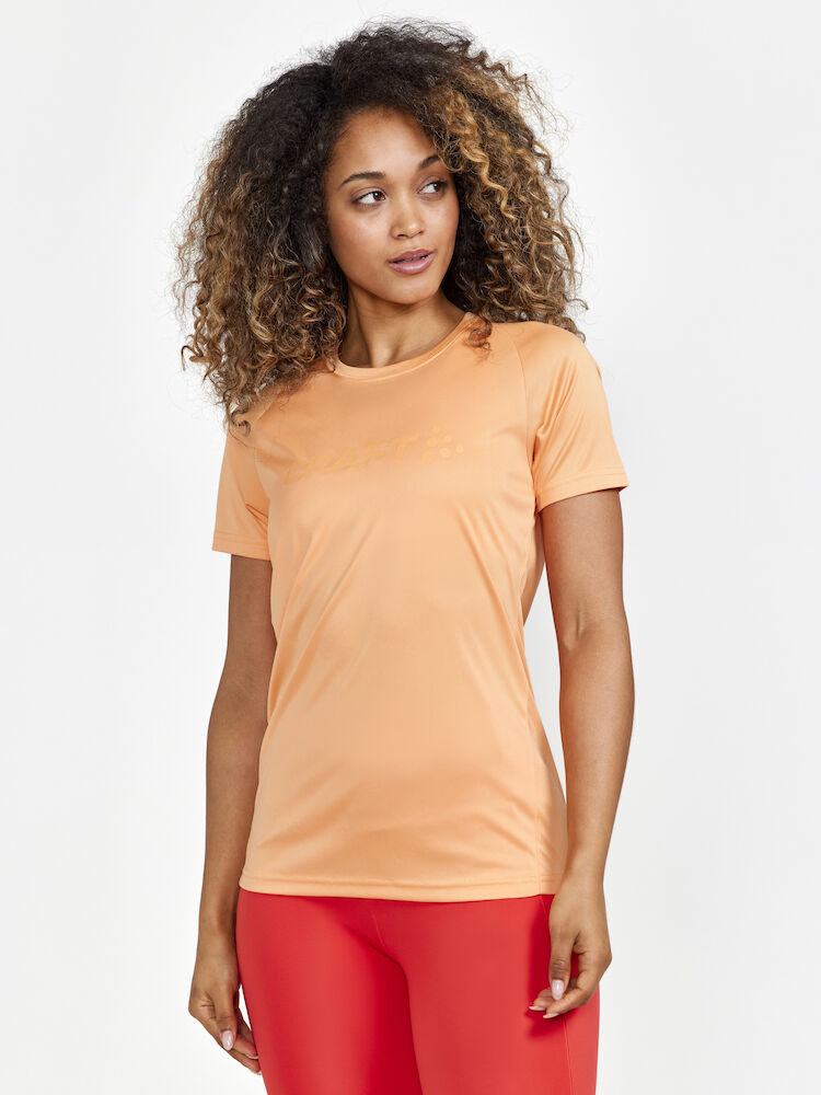 Core Essence Logo Tee W Peach