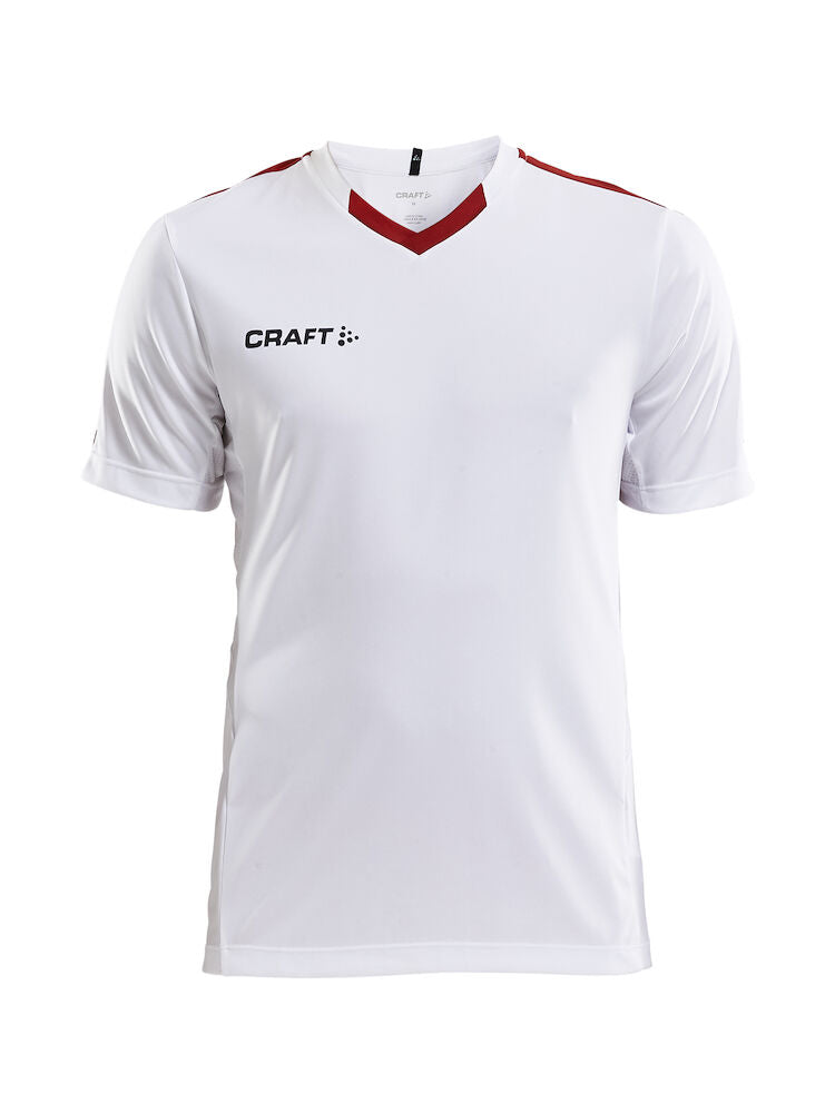 Progress Jersey Contrast M White/Bright Red