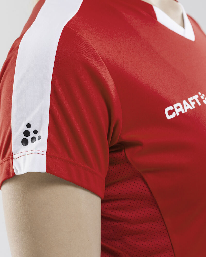 Progress Jersey Contrast W Bright Red