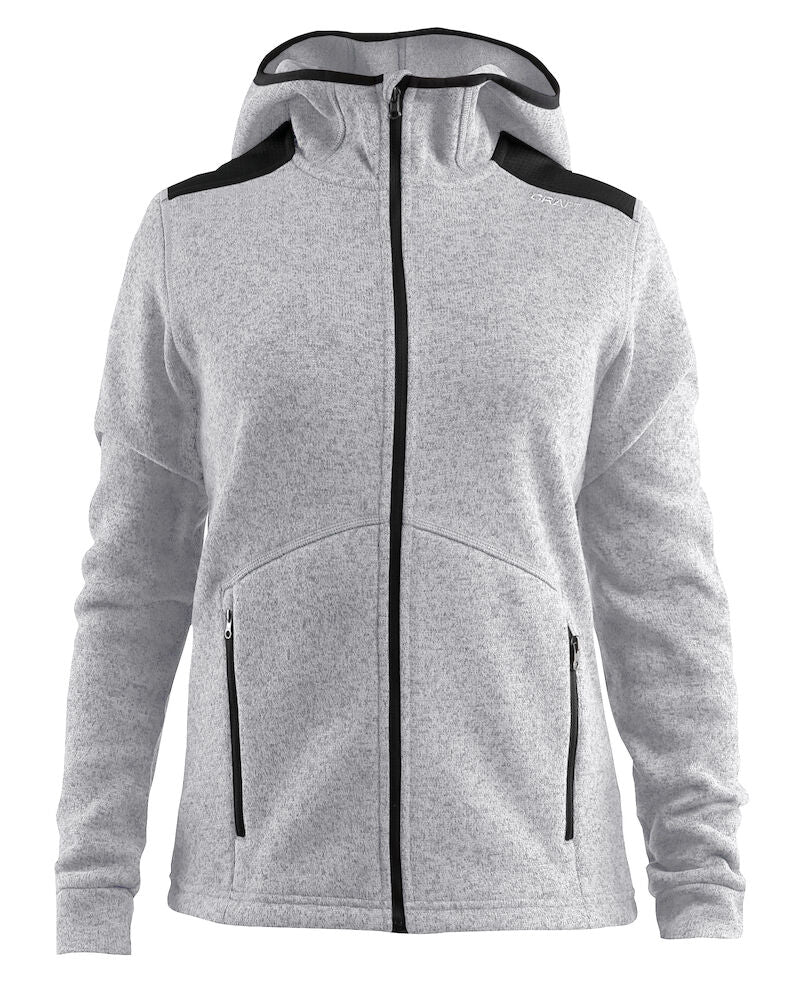 Noble Hood Jacket W Grey Melange XS