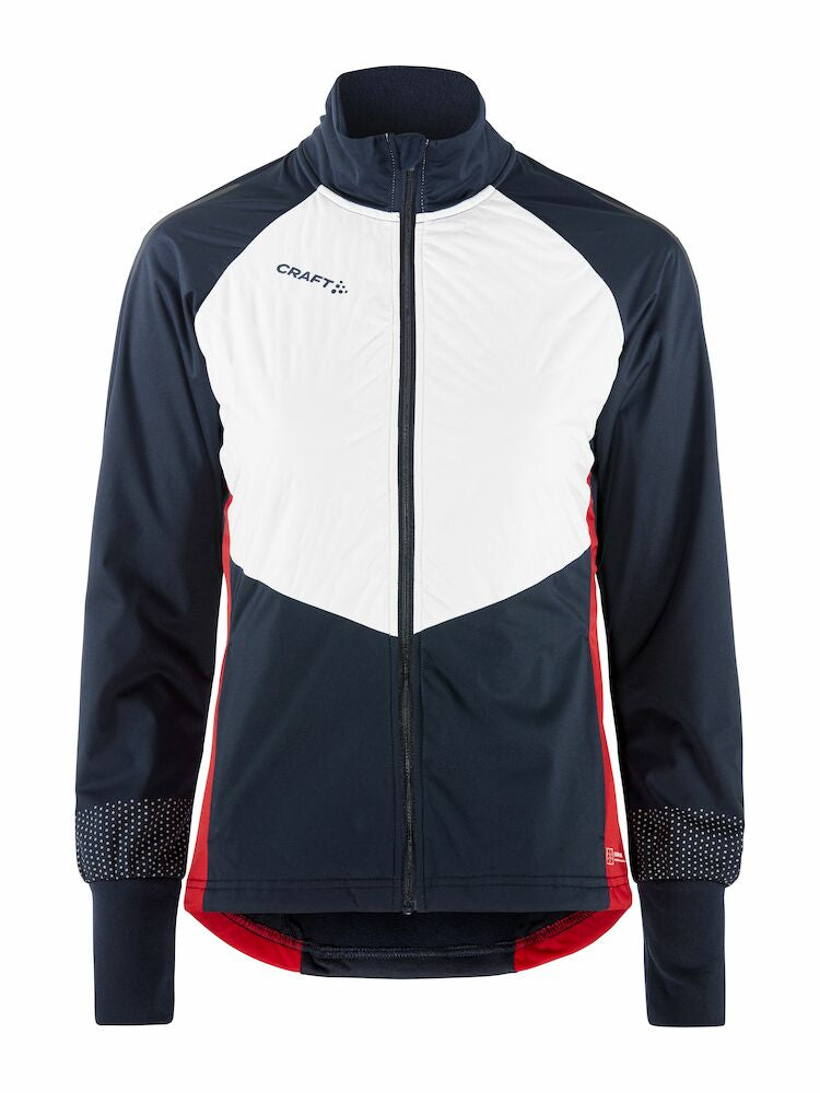 NOR Adv Nordic Ski Club Jacket W Blaze-White XS