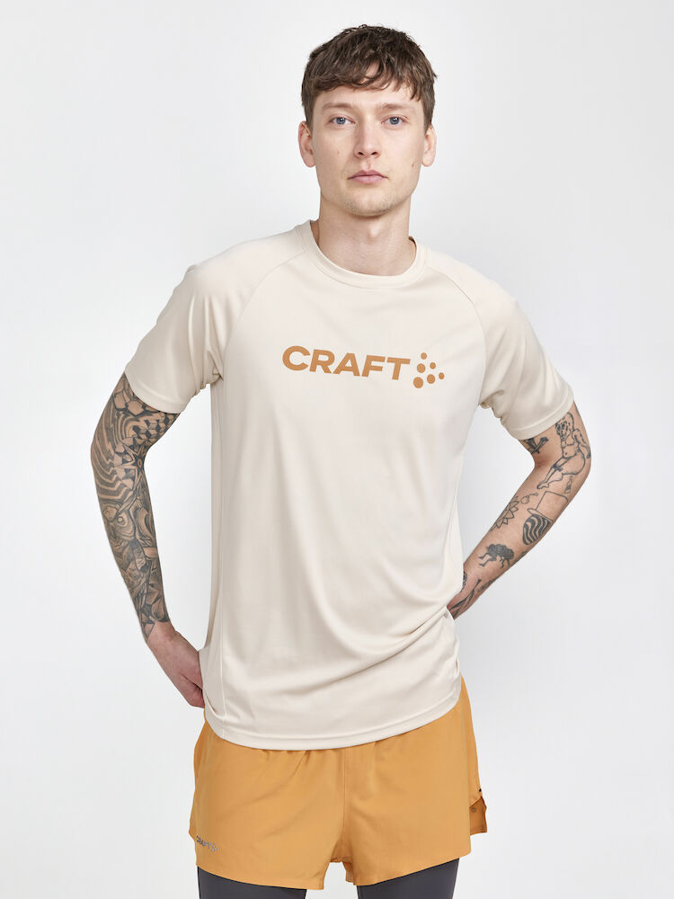 Core Essence Logo Tee M Ecru