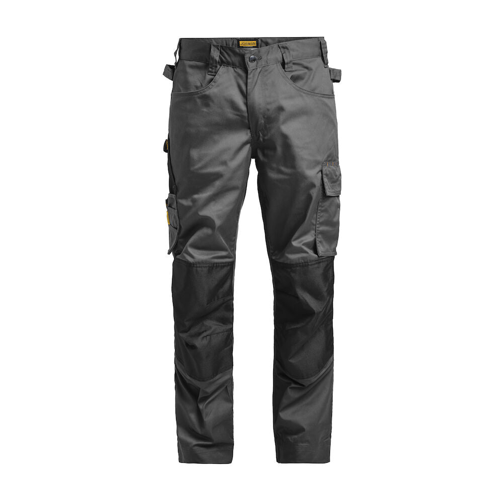 Poly Cotton Work Trousers Dark Grey/Bl C42
