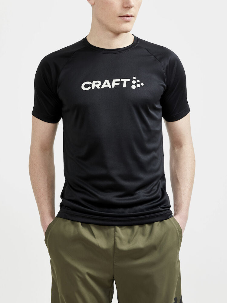 Core Essence Logo Tee M Black