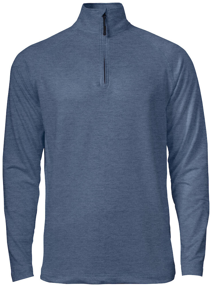 Coos Bay Half Zip Men Slate Blue M S