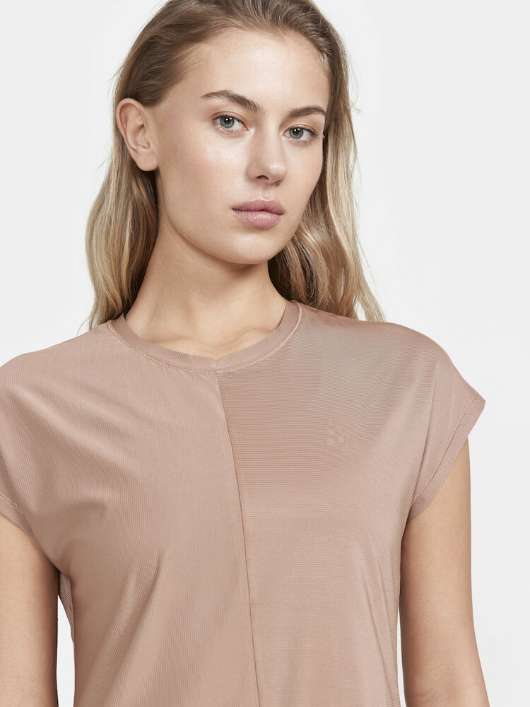 Core Essence SS Tee W Sepia
