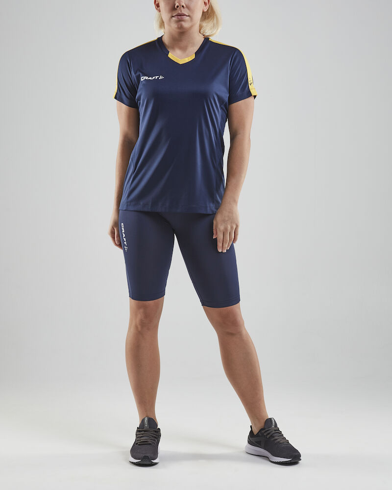 Progress Jersey Contrast W Navy/Sweden Yellow