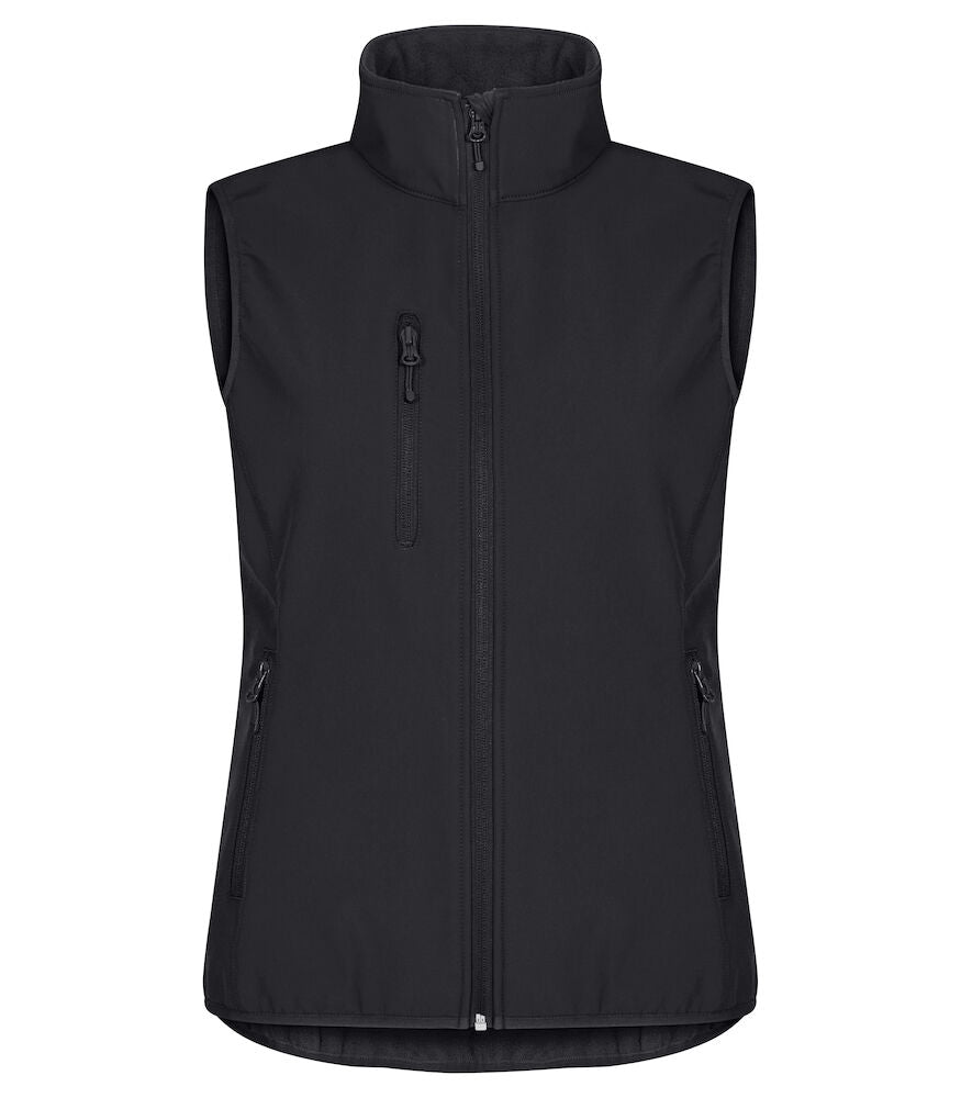 Classic Softshell Vest Lady Black XS
