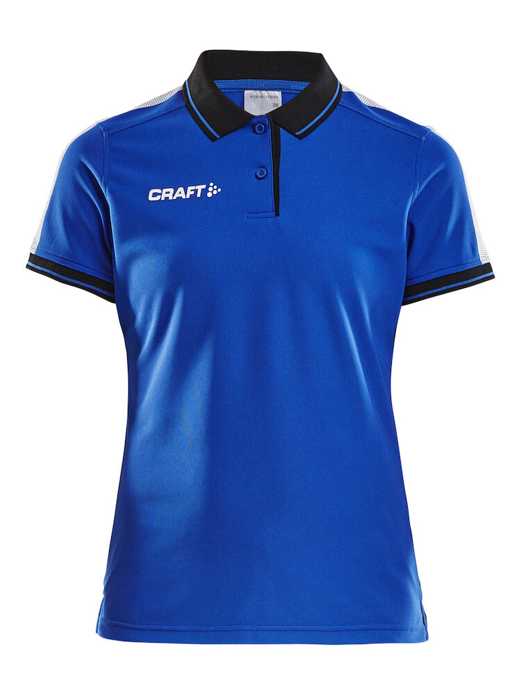 Pro Control Poloshirt W Cobolt/Black XS