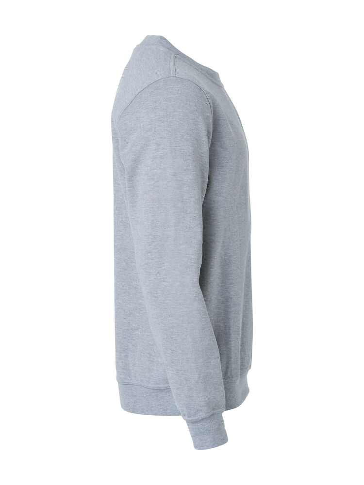 Basic Roundneck Grey Melange