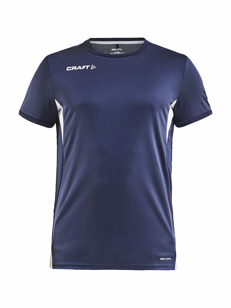 Pro Control Impact Ss Tee M Navy/White XS