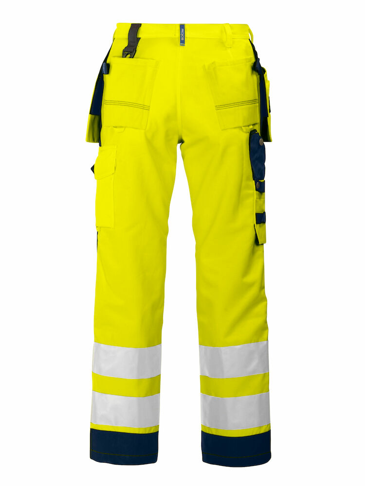 6506 WAISTPANTS EN ISO 20471 CLASS 2 Yellow/Navy