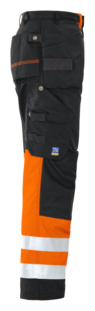 6502 WAISTPANTS EN ISO 20471 CLASS 1 Orange/Black