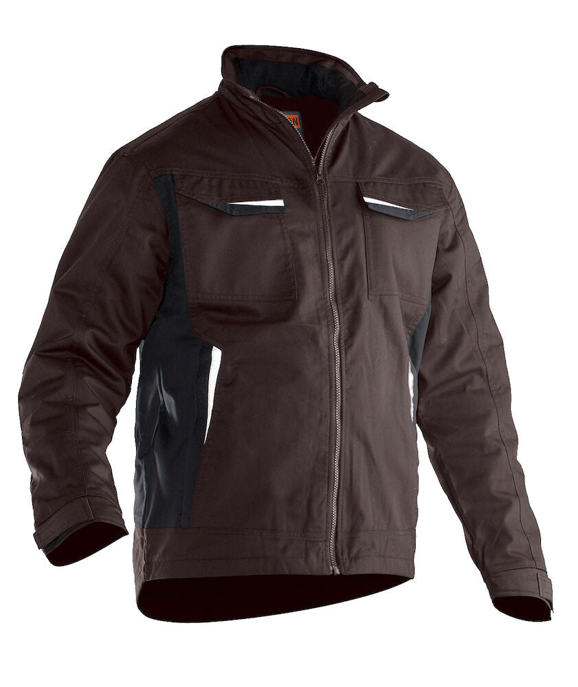 Poly Cotton Jacket Brown XS