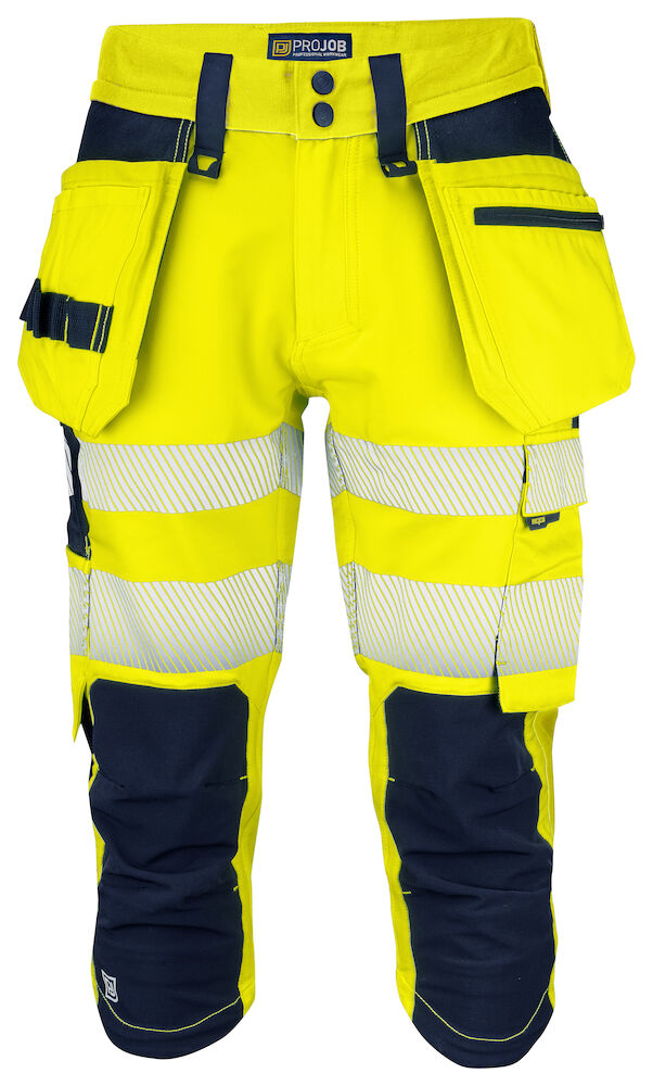 6577 3/4 Pant Stretch Yellow C44
