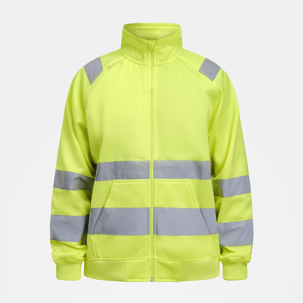 5172 Sweatshirt Jacket Hi-Vis