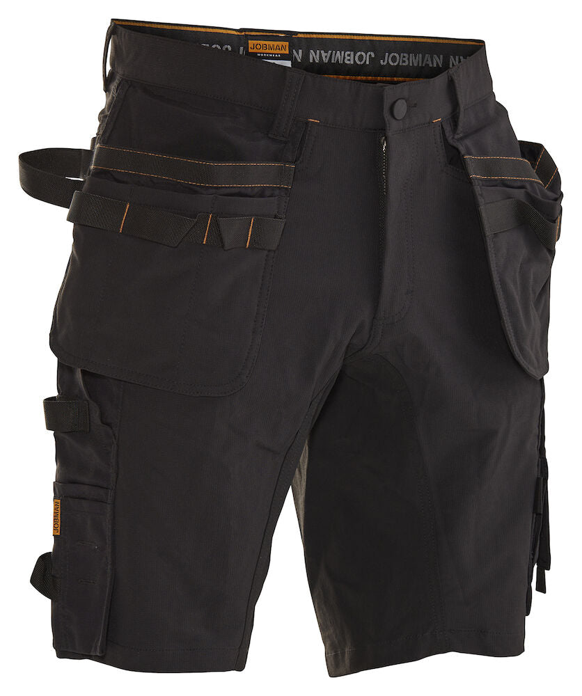Craftman Shorts Stretch Black/Black C44