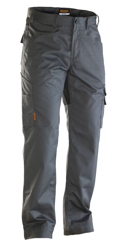 Service Trousers Stretch Dark Grey/Bl C42