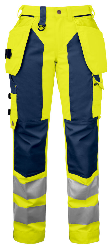 6519 Pants HV Ladies Yellow C34