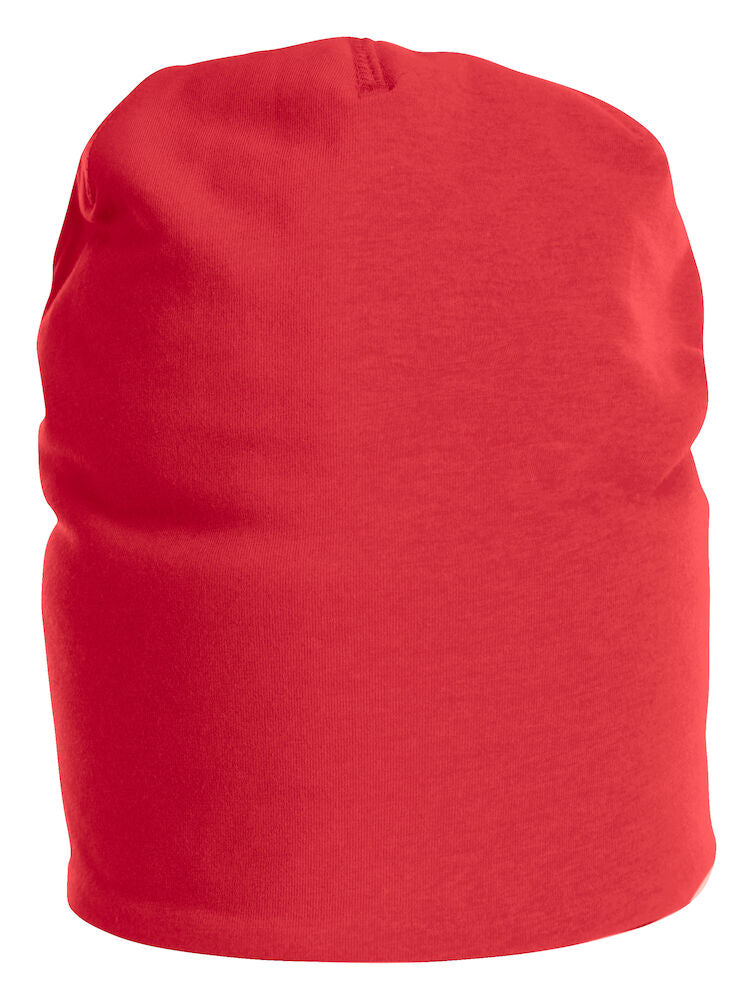 9038 Beanie with Lining Red 0