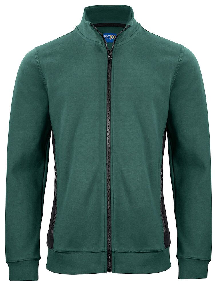2129 Sweatshirt FZ Forest Green XS