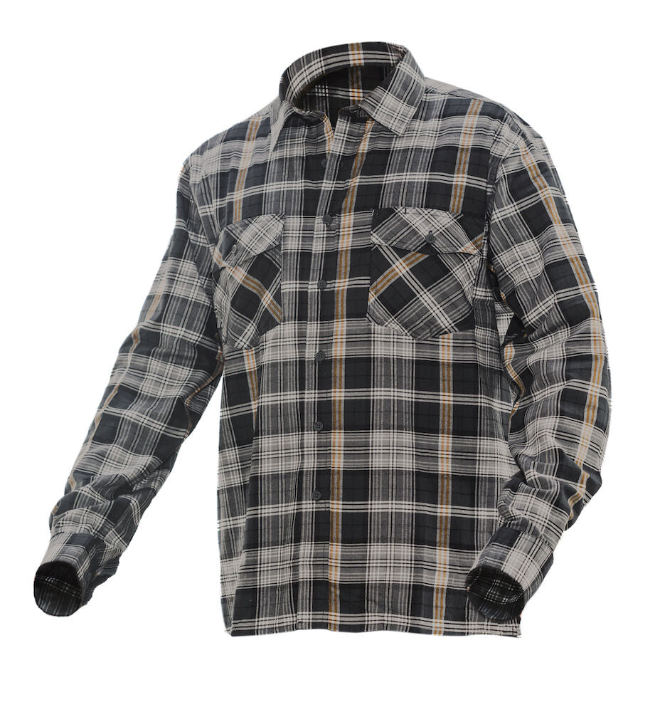 Worker Shirt Dark Grey/Orange S