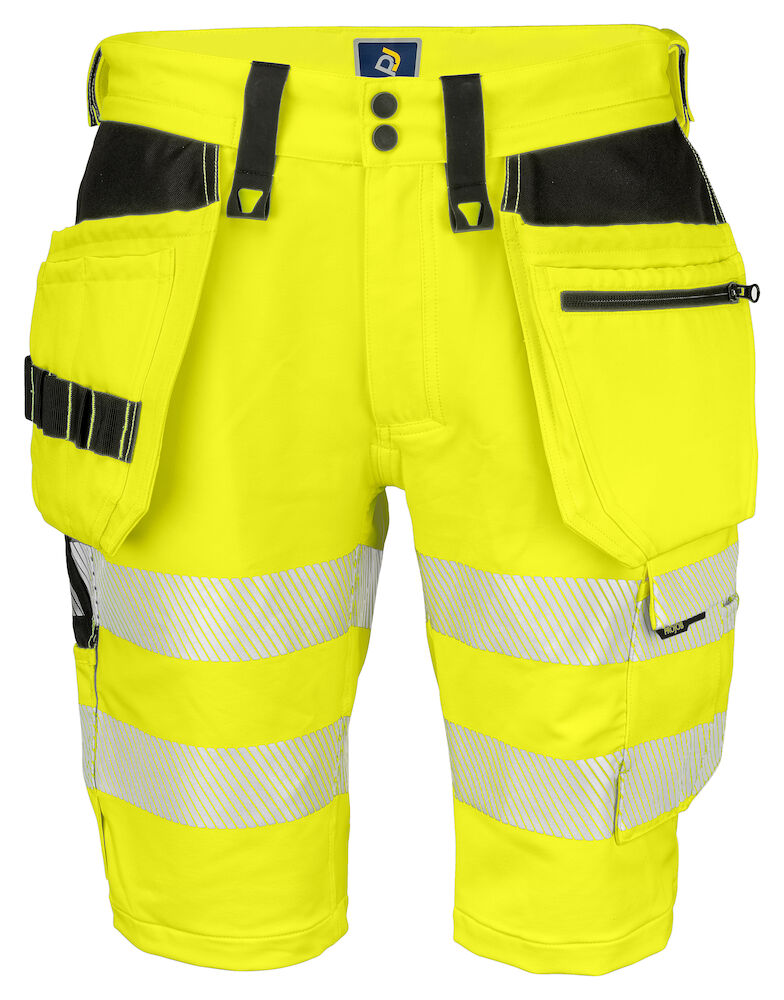6575 Shorts Stretch Yellow/Black C44