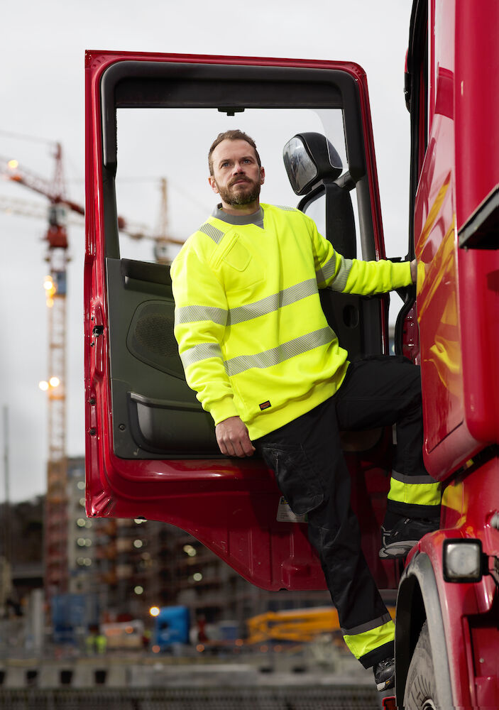 5123 Sweatshirt Hi-Vis