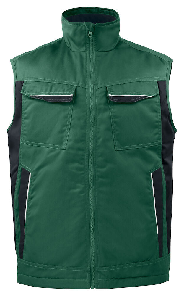 5704 Padded Vest Forest Green XS