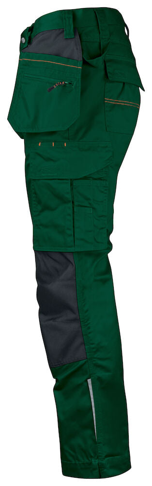 2322 Håndverksbukse Forest Green/Black