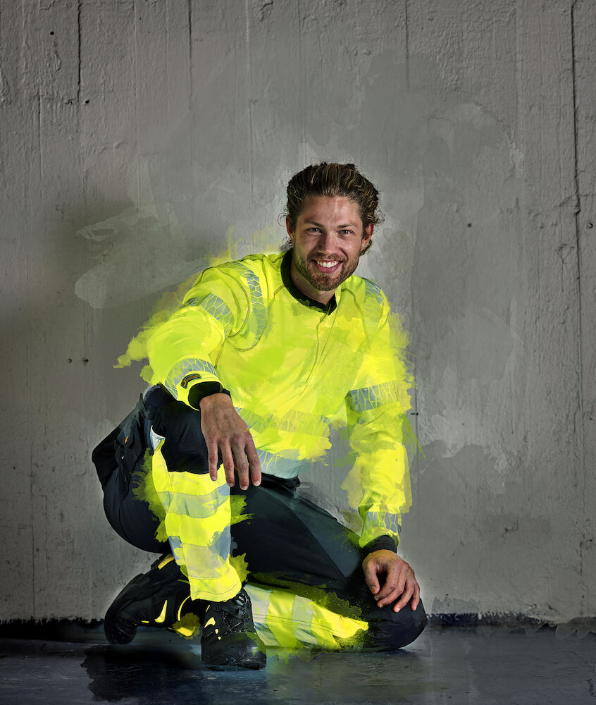 5598 Long sleeve T-shirt UV-Pro Hi-Vis