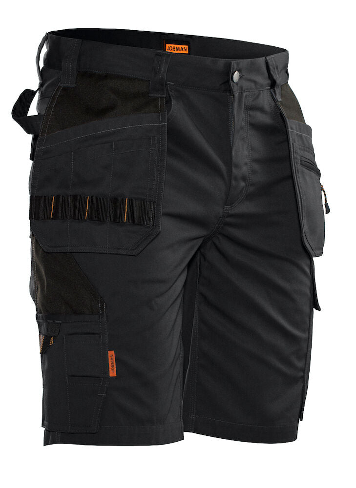 Poly Cotton Shorts Black/Black C42