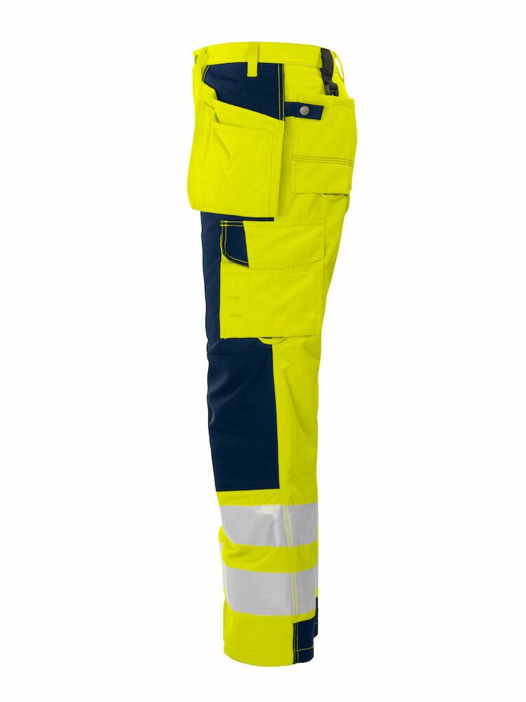 6506 WAISTPANTS EN ISO 20471 CLASS 2 Yellow/Navy