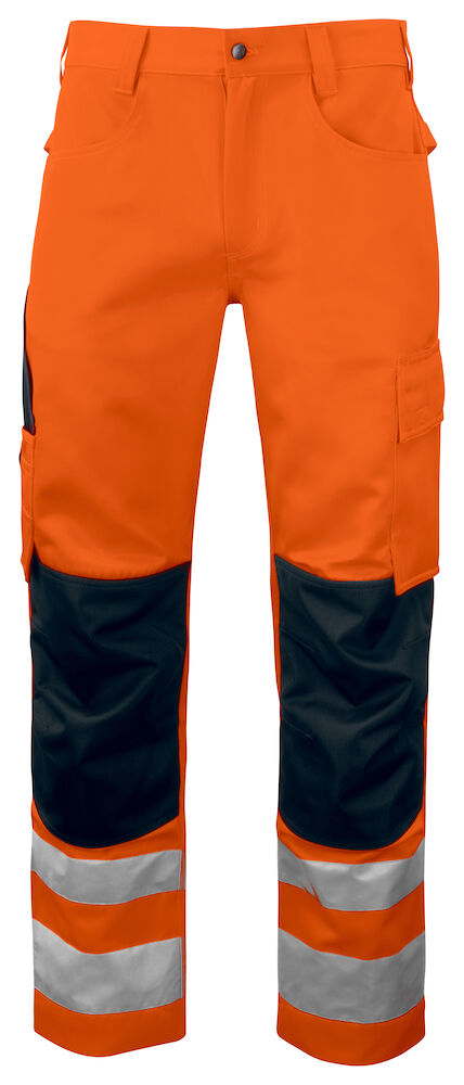 6532 Pants HV CL. 2 Orange/Black C42