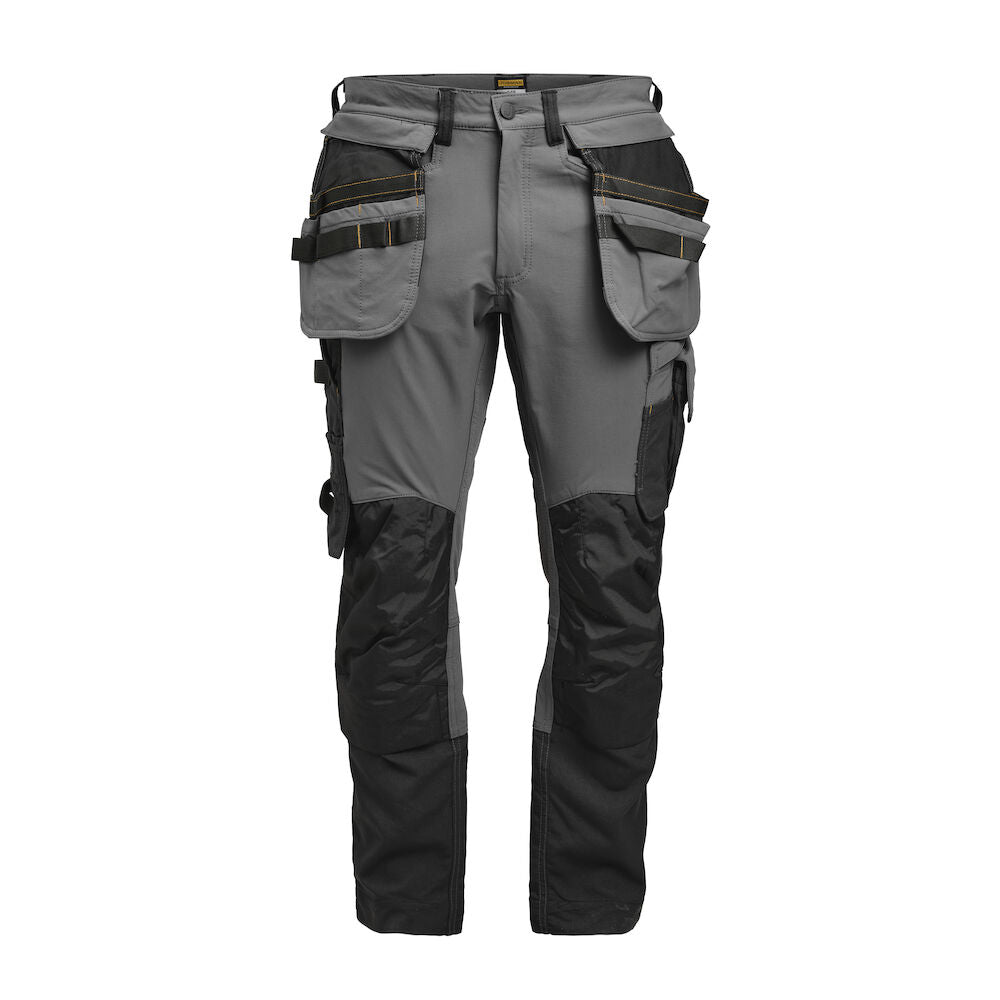 Craftsman trousers stretch Dark Grey/Bl C44
