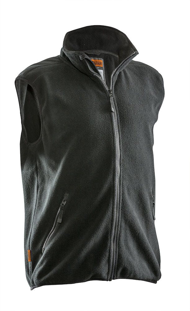 Polar Fleece Vest Black XS