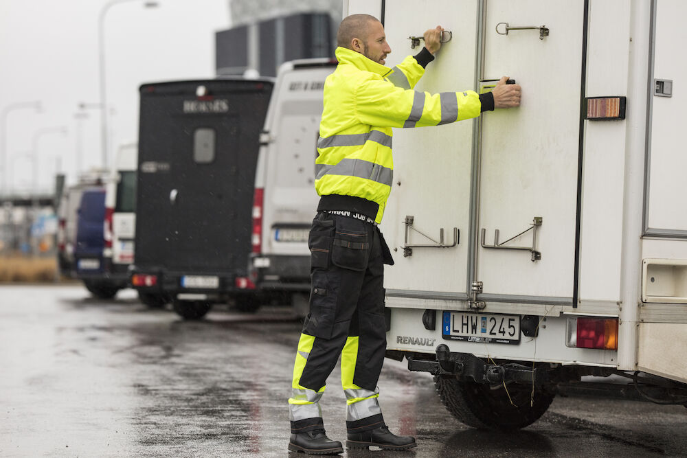 2297 Craftsman Trousers Cotton Hi-Vis